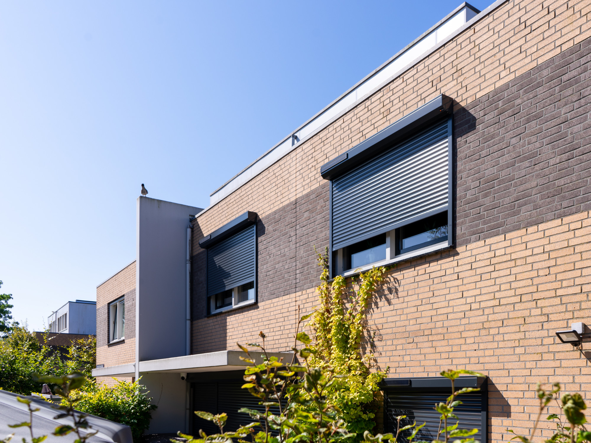 rolluik met solar bediening