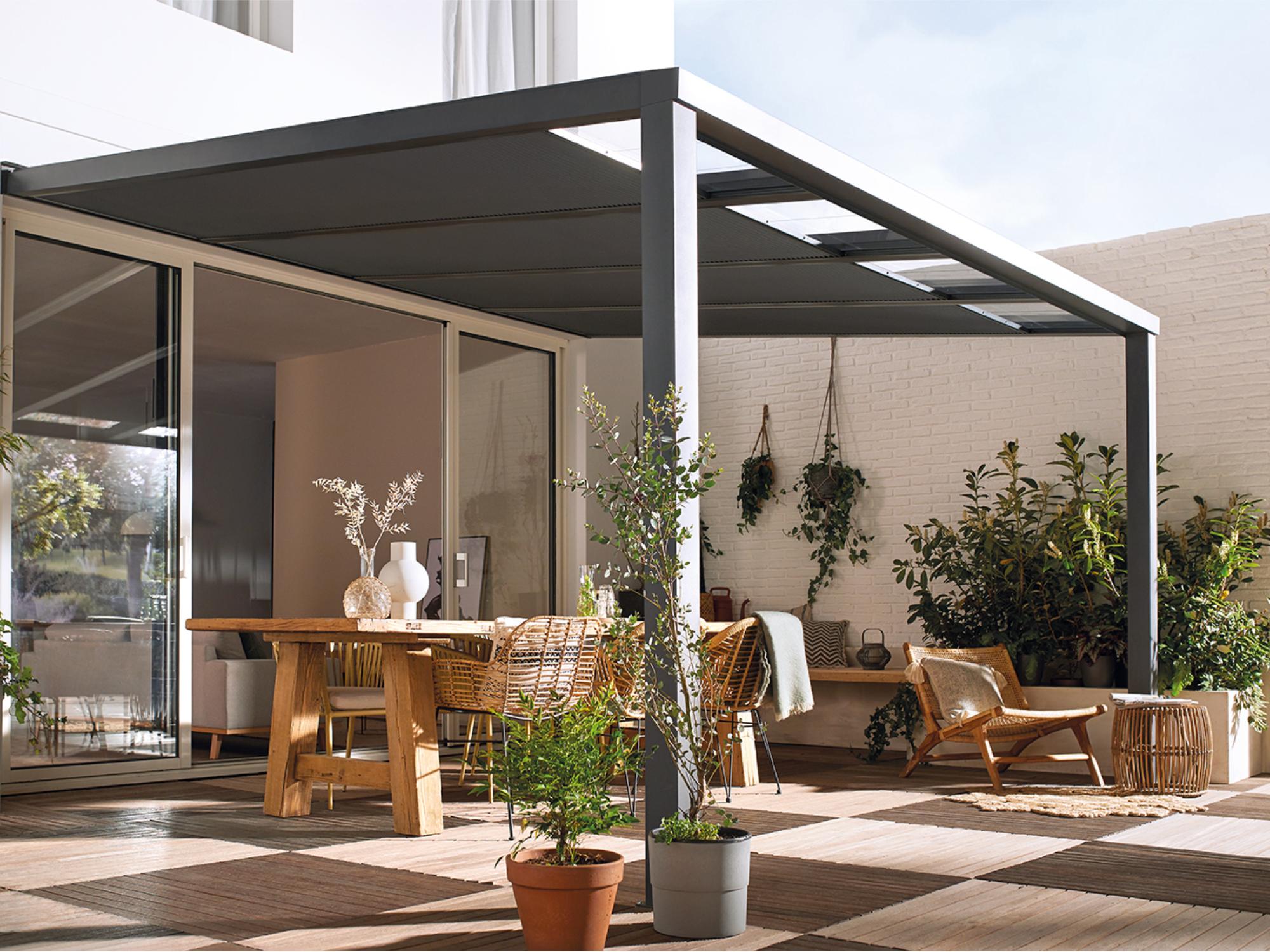 plisse-zonwering-voor-terrasoverkapping-keje